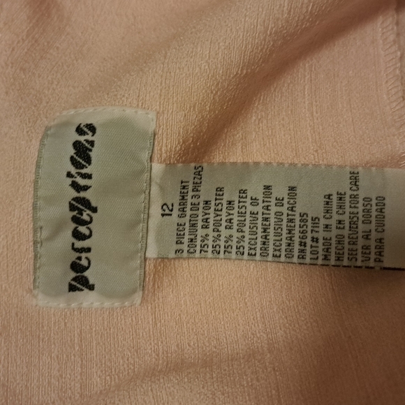 Perceptions two Piece set size 12 - Picture 6 of 6